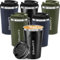 6 Pcs Travel Coffee Mugs 350 ml Stainless Steel Vacuum Insulated Tumbler, Insulated Coffee Cups with Lid, Leak Proof Reusable Cups for Cold and Hot Drinks (3 Color)