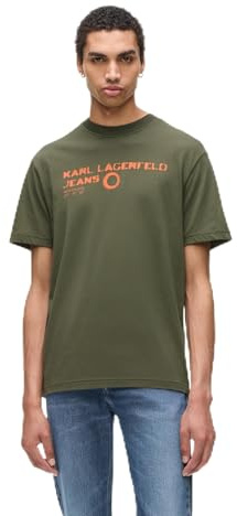 Karl Lagerfeld Jeans Herren Regular Eclipse Logo T-Shirt