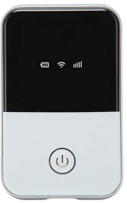 Fockety BatteriebetrieBener 4G-LTE-WLAN-Hotspot, 150 Mbit/s, Einfache Verbindung MIT HSPA-LTE-Daten-SIM-Karte