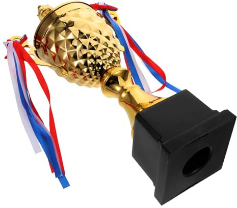 BELLIFFY Coppa Premio Sportiva in Metallo Grande per Competizioni di Calcio Basket e Wrestling Premio Personalizzabile per Tornei e Cerimonie di Premiazione