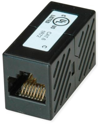 ROLINE RJ-45 Kupplung ungeschirmt, Cat.6 (Class E), 25er Pack