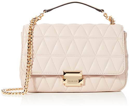 Michael Kors Shoulder, Borsa a Tracolla Donna, Rosa (Soft Pink), 15x10x5 Centimeters (W x H x L)