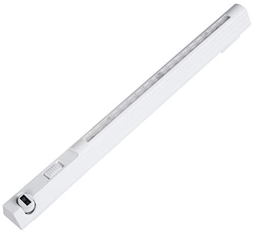 Maclean MCE235 LED Kabinettlicht mit PIR Bewegungsmelder 3m Reichweite Schranklampe Küchenlampe Kleiderschrank Beleuchtung Auto On/Off 4000K