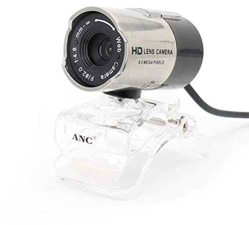 AKT Webcam Ordinateur PC Vision Nocturne Webcam USB Pilote Gratuit Caméra HD avec Microphone Web Cam Webcamera