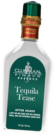 Clubman Reserve Tequila Tease After Shave Lotion for Men – Refreshing Scent After Shave Splash, Soothing Aftershave Care, 6 fl oz