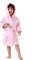 Taigood Enfants Ultra-Doux Flanelle À Capuchon Peignoirs pour Garçons Et Filles Longue Oreille Lapin ROSE TAILLE 140 (6-7 ans)