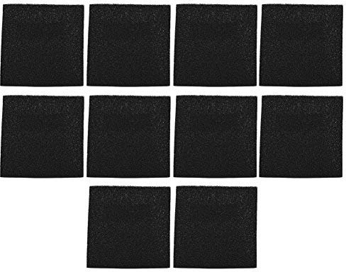 Nikou Filtri a carbone attivo - 10 pezzi 13 cm x 13 cm Pratici per la saldatura Estrattore di fumi dell'assorbitore di fumo di buona qualità