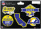 Los Angeles Rams Aufkleber, klein, 10,8 x 15,2 cm, 5 Stück