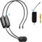 HUACAM 2 Pcs Microphone Headset for PA System, 2.4G Dual Wireless Headset Mic, 165ft Long Range Stable Transmission, Wireless Microphone System for Voice Amplifier, Speakers, Teacher