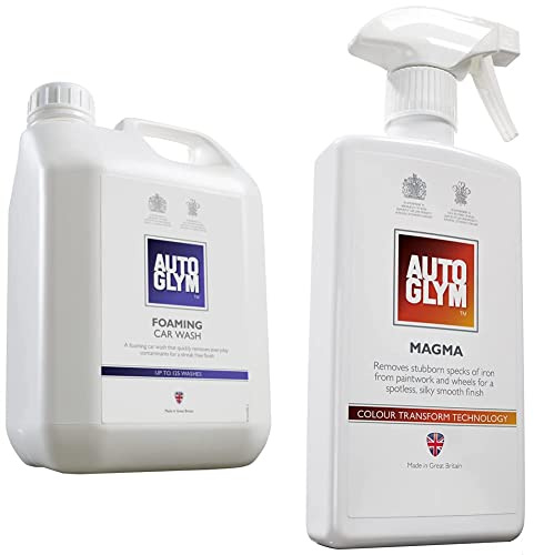 Autoglym Foaming Car Wash, 2.5 Litres & Magma, 500 ml