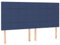 vidaXL 4X Kopfteil Polsterkopfteil Bettkopfteil für Bett Bettrahmen Betthaupt Bettgestell Schlafzimmer Bettzubehör Blau 90x5x78/88cm Stoff