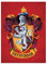 Harry Potter Gryffindor Kunstdruck auf Leinwand, 60 x 80 cm, Rot