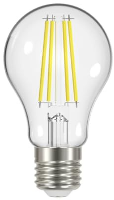 Arcchio 1x E27 LED Lampe 2,2W, besonders effizient Energieklasse A klar Glas warmweiss 3000K 470 Lumen nicht dimmbar Ersatz für ca. 40W Glühbirne Filamentlampe