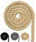 Baumwollkordel, Hellbraun Makramee-Garnseil, viele Größen Baumwollseil für DIY-Bastelarbeiten, Geschenke (Hellbraun 20mm(5M))