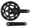 EpheyFIF Guarnitura per Mountain Bike, Doppia Ruota dentata, guarnitura 34/50T, guarnitura 170 mm, Cono Quadrato, pedivella per Bici da Strada (Tipo A), A31V3PI1051539T8CVA962EJDM39U8