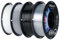 Creality CR-PETG Filament 1.75mm 4kg, 3D Drucker Filament PETG 4 x 1kg Spule, Weiß+Schwarz+Grau+Transparent, Maßgenauigkeit +/-0,02mm Vakuumverpackung