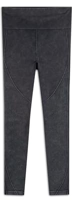 FREDDY - Nahtlose Leggings, Denim-Effekt, hohe Taille, 7/8,