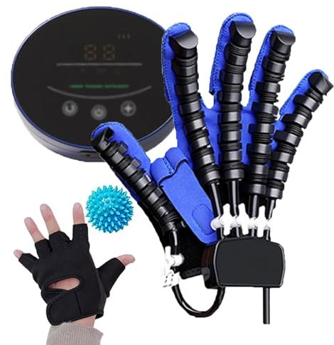Beide Hand-Rehabilitations-Roboterhandschuhe, Hand-Rehabilitations-Roboterhandschuhe, Funktionelle Hand-Rehabilitationsgeräte, Kraftanpassung, Hemiplegie-Schlaganfall-Arthritis-Links- Und Rechtsfinger