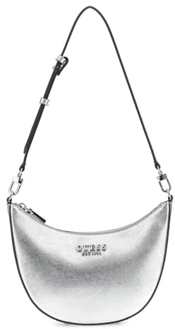 GUESS HWZM9643720SIL FEDANA MINI TOP ZIP SHLDR BAG Women SILVER Size One Size
