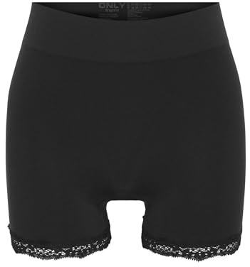 ONLY Damen Onlvicky Lace Mini Shorts Acc, Black, s