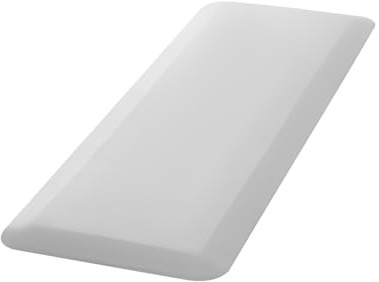 VEVOR Tappetino Anticaduta per Anziani Tappetino Anticaduta Spessore 19,05 mm con Bordo Smussato Antiscivolo per Anziani, Disabili, Pazienti Dimensioni 609,6 x 1778 mm Colore Grigio