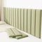 Panneaux muraux 3D anti-collision, revêtement rembourré, autocollants décoratifs auto-adhésifs pour décoration de la maison, parfaits pour les chambres à coucher, panneaux muraux matelassés, 70 x 23