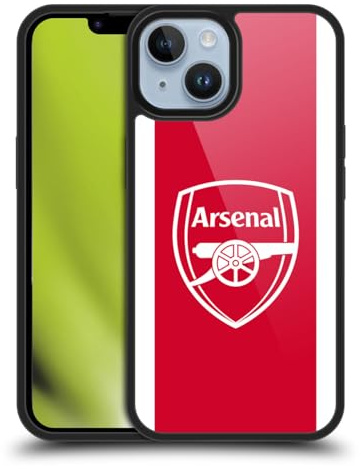 Head Case Designs Officially Licensed Arsenal FC Home 2025/26 Kit Gel Armour Case [Military Grade Protection] Compatible With Apple iPhone 14