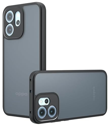 Lemxiee Case für Oppo Reno 14 F & Reno 14 FS hülle mit Anti-Fingerabdruck & Absturzsicherung & rutschfest Flexibles Silikon + Mattiertes Acryl-Schutzhülle Handyhülle