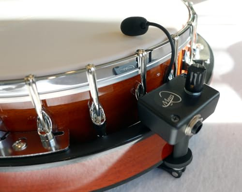 Quick Mount Banjo Pickup System with Flexible Micro-Gooseneck by Myers Pickups