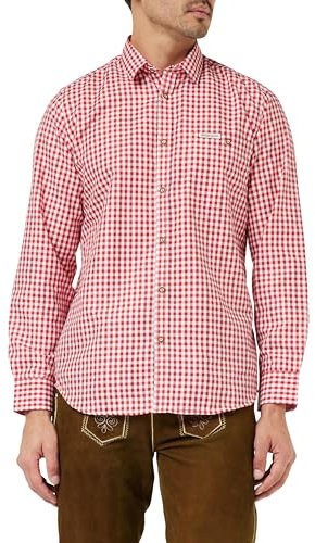 Stockerpoint Campos3 Camicia Tradizionale Bavarese, Rosso (Rot), XXL Uomo