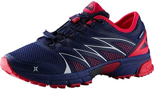 McKINLEY Herren Kansas AQB Trekking-& Wanderhalbschuhe, Blau (Navy Dark/Red 901)