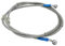 1400mm 140cm LE LEFOSSI UUniversal Motorrad Bremsschlauch Geflochtener Hydraulikstahl Stärken Bremskupplungsöl Schlauchleitung Fahren für Pit Dirt Bike Enduro Motocross Street Bikes Sport Bikes