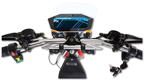 atFoliX Schutzfolie kompatibel mit eFlux Harley Two Folie, ultraklare FX Displayschutzfolie (2X)
