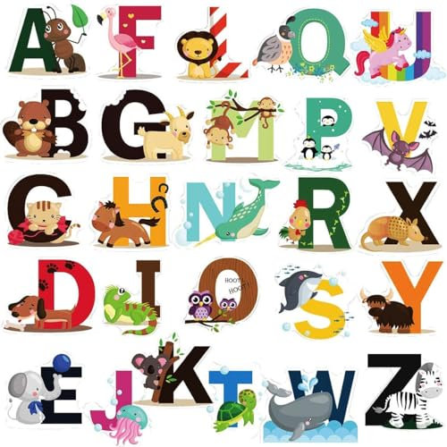 DEKOSH Wandsticker Alphabet ABC