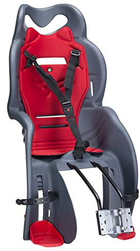 htp Seggiolino Bici Posteriore per Bambini Sanbas T Grigio Scuro