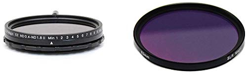 SLR MAGIC Variable ND 0.4-1.8 II Filter 52MM & IRND Filter 62MM Set (SLR52VND62IE)