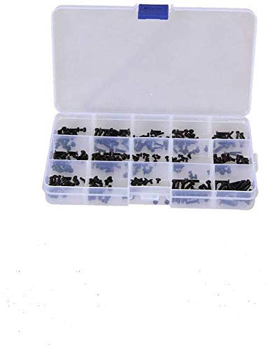 Powerful Tools Kit de 240 vis universelles à tête fraisée pour ordinateur portable IBM, HP, Dell, Lenovo, etc.