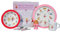 Martin Gulliver Ballet Bunnies 7 Piece Children's Melamine Dinner Gift Set Plate Egg Cup
