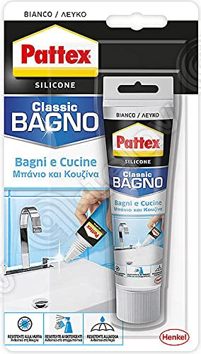 Silicone Bianco PER SANITARI PATTEX 50 ML