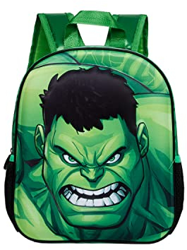 Hulk Destroy-Kleiner 3D Rucksack, Grün