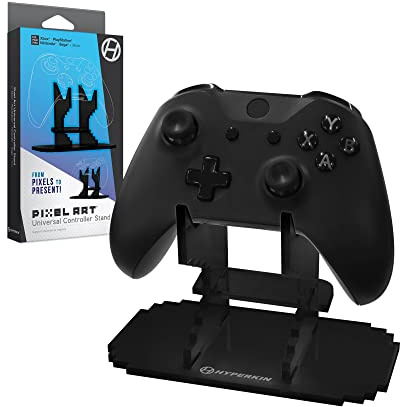 Hyperkin Pixel Art - Supporto universale per controller Xbox®/PlayStation®/Nintendo Switch®/altro (nero)