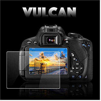 VULCAN Displayschutzfolie aus Glas Kompatibel mit Fujifilm GFX100 Mittelformat Kamera LCD Fuji GFX 100