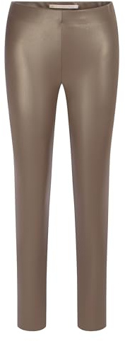 Raffaello Rossi Damen Kunstlederhose RESA Slim Fit