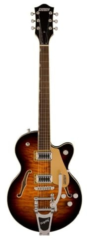 Gretsch G5655T-QM Electromatic Center Block Jr. Bigsby Sweet Tea - Halbakustik Gitarre