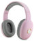 CG MOBILE Hello Kitty - Cuffie Bluetooth con logo in metallo, forma ovale, colore: Rosa