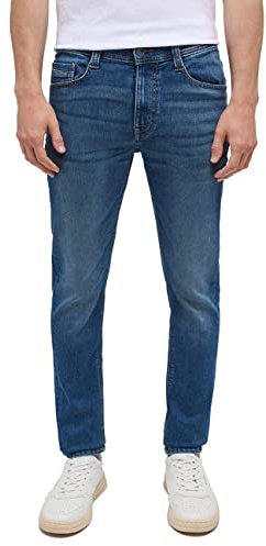 MUSTANG Herren Jeans Oregon Slim K - Slim Fit - Blau - Blue Denim W28-W40, Größe:40W / 32L, Farbvariante:Blue Denim 783