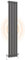 Heilmetz Vertical Radiator 1600 x 304mm Anthracite Radiators Designer Flat Panel Radiator Modern Heater Central Heating Radiator