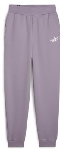 PUMA Damen Ess+ Embroidery High-waist Pants Fl Cl Gestrickte Hosen, Blasse Pflaume, L EU