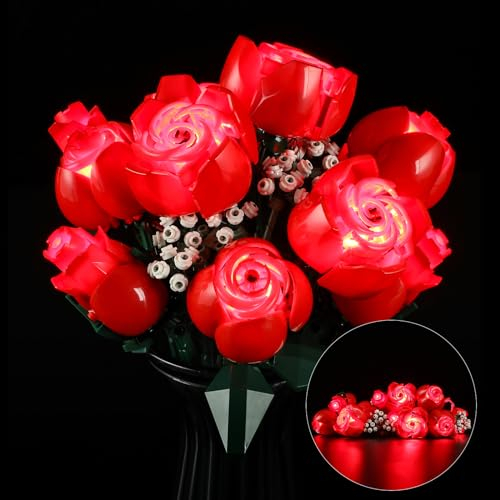LIGHTAILING Set di Luci per Lego- 10328 Bouquet di Rose Modello da Costruire - Non Incluso nel Modello
