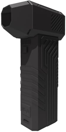 iFutniew Mini ventilador turbo Jet X3, velocidad del viento de 130000RPM con motor sin escobillas de 52M/S, ventilador de conducto de mano soplador eléctrico